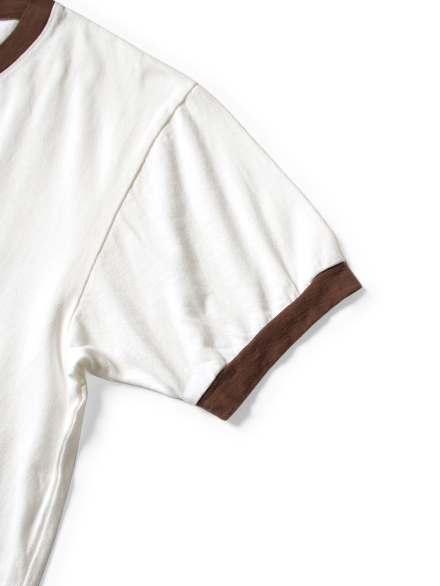 20/-天竺 VネックリンガーT(リトルベア&ハーモニーpt) | KAPITAL 