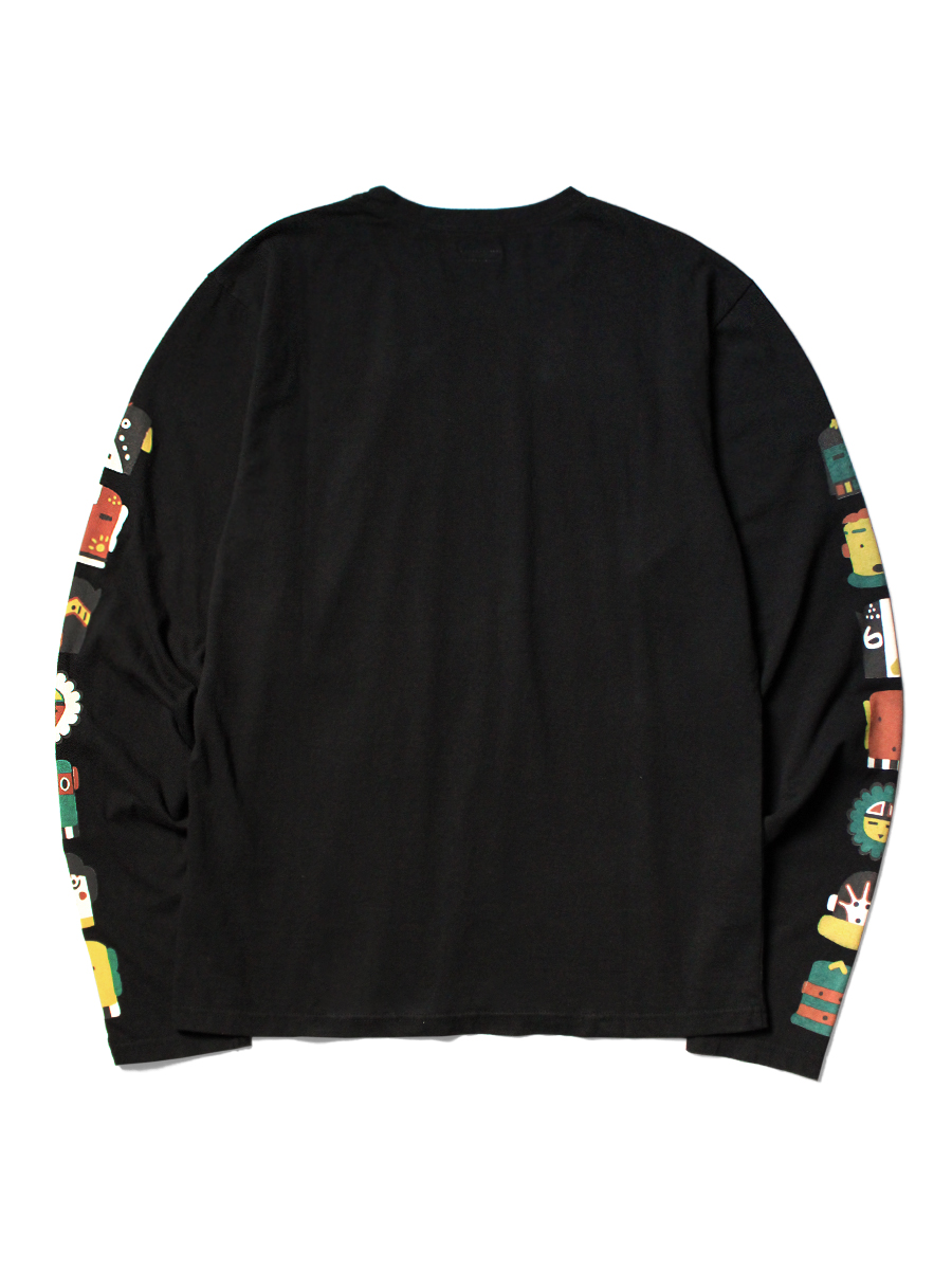 楽天市場】KAPITAL kapital 18.5/-天竺 ハイネックロンT（PEACE