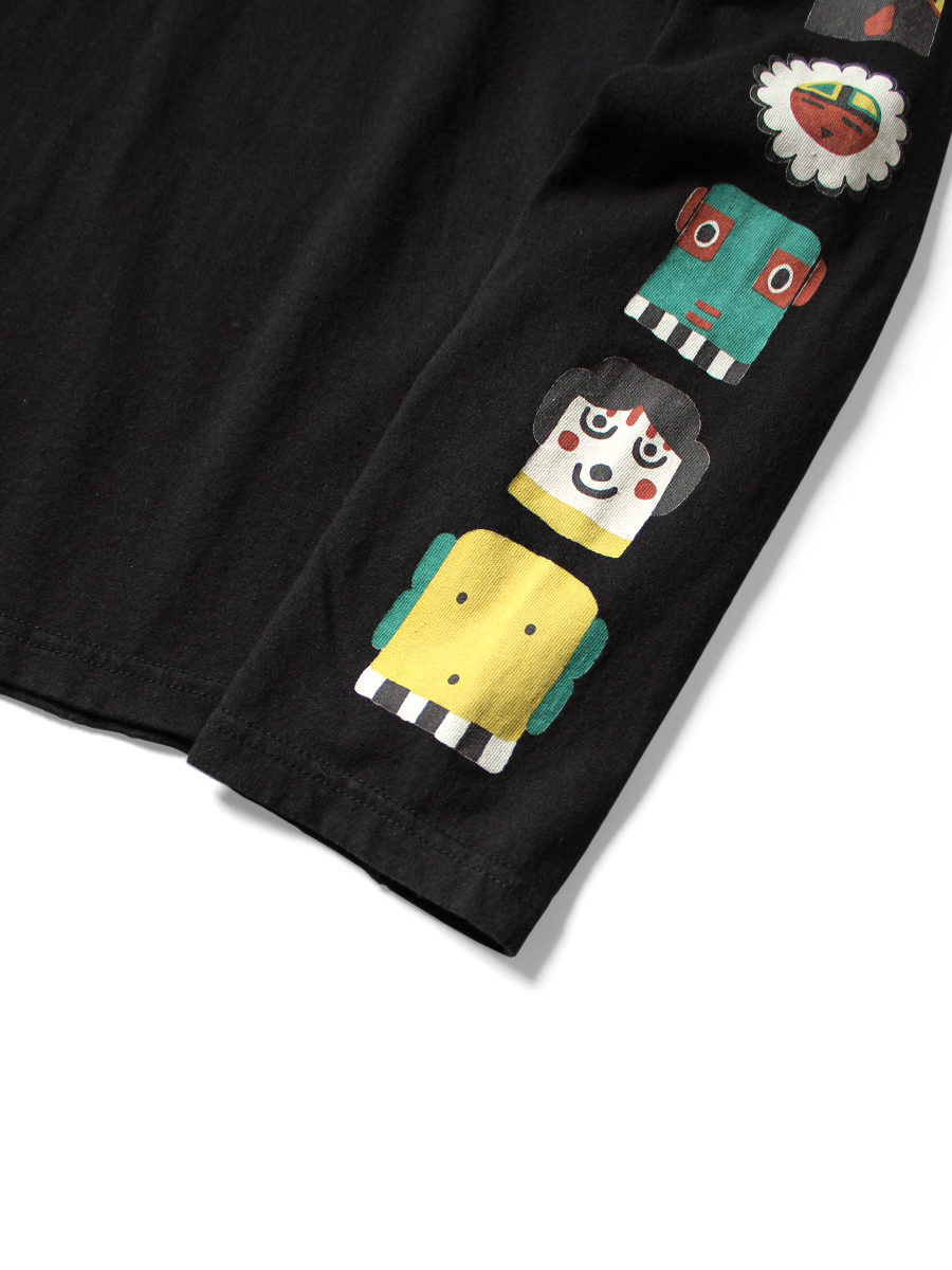 国内外ラッパーに超人気! KAPITAL Peckish Kachina 長袖Tシャツ 国内外ラッパーに超人気! KAPITAL Peckish Kachina 長袖Tシャツ