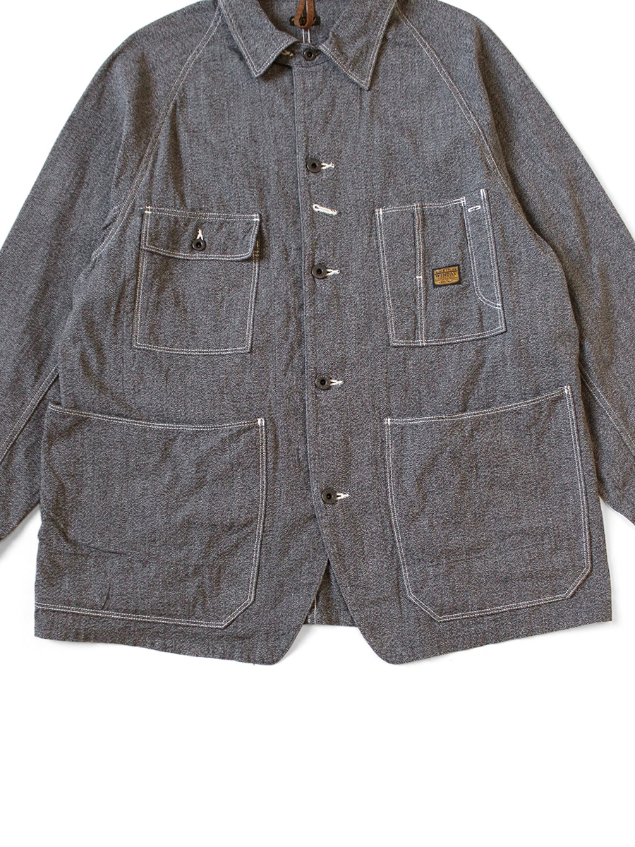 KAPITAL cactusカバーオール　黒糸　サイズ1 美品 KAPITAL cactusカバーオール 黒糸 サイズ1 美品 KAPITAL 12oz