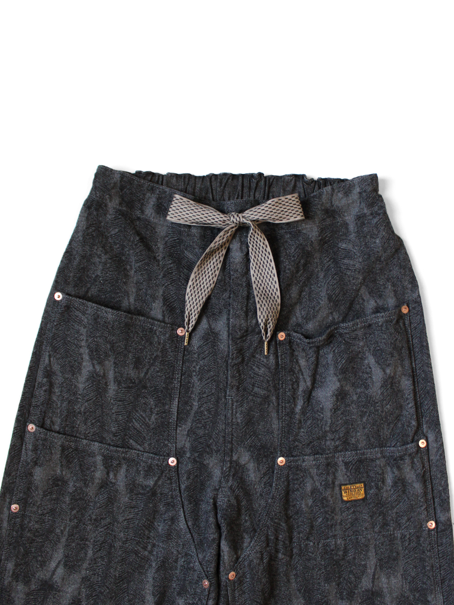 Kapital denim マグパイフェザーバギー パンツsize 3 Kapital denim マグパイフェザーバギー パンツsize 3