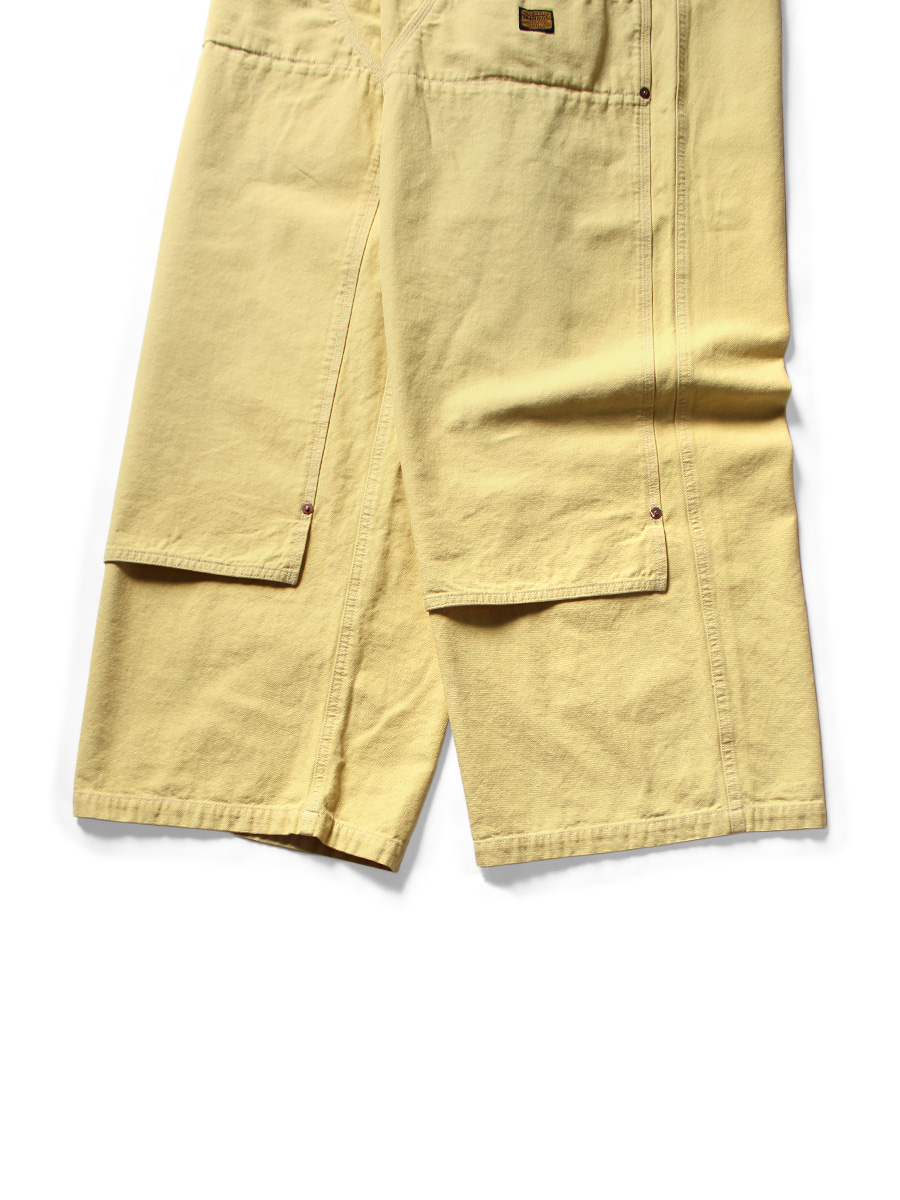 KAPITALキャンバス Wニーイージーバギーパンツ(バナナパッチリメイク) Kapital Canvas W-Knee EASY Baggy Pants (BANANA Patch Remake