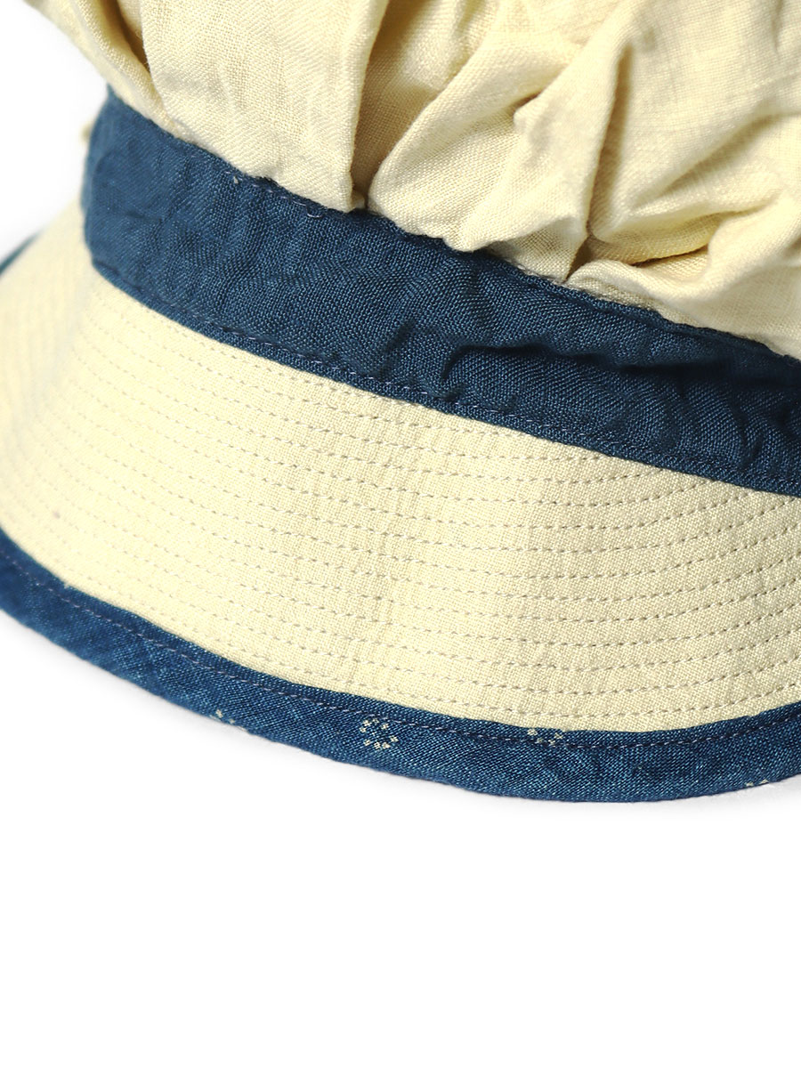 リネン 2TONE PIZZA HAT | KAPITAL