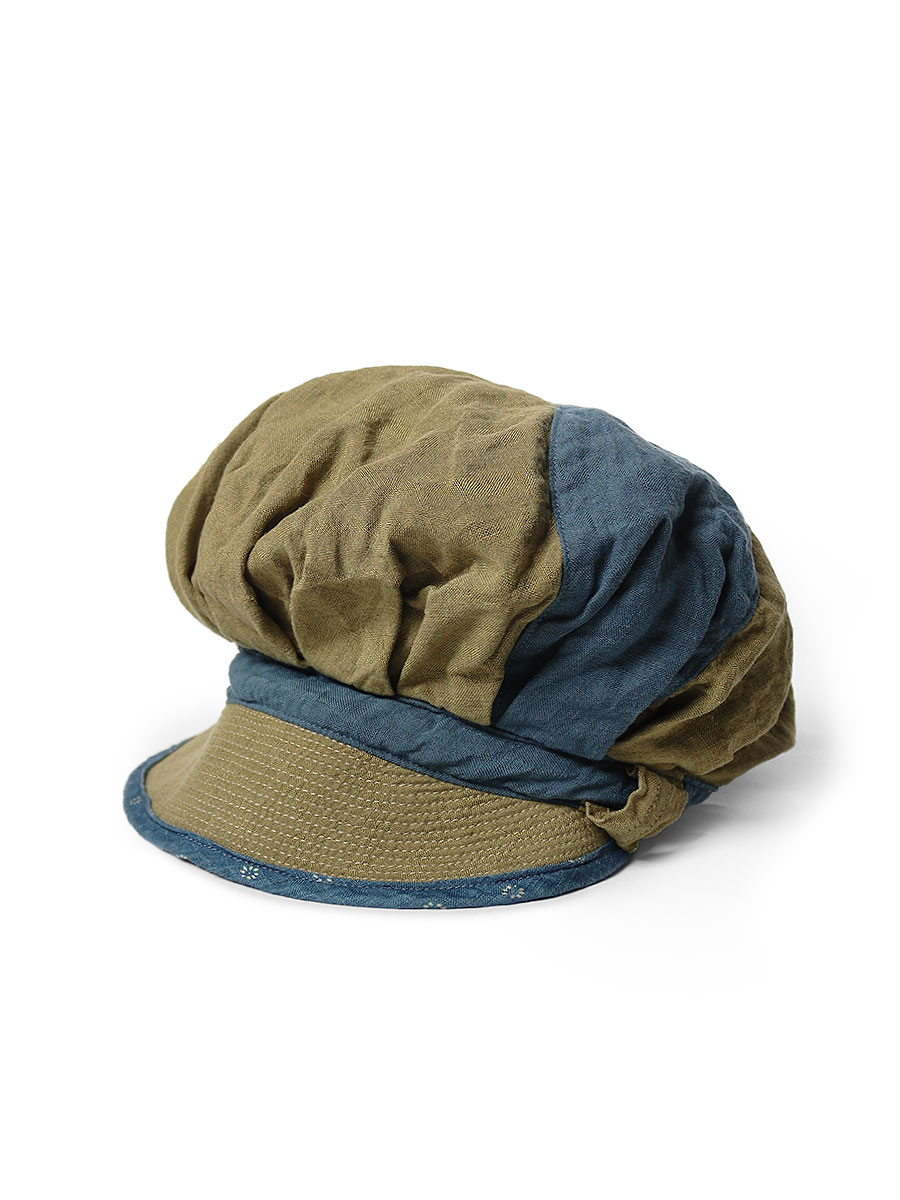 リネン 2TONE PIZZA HAT | KAPITAL