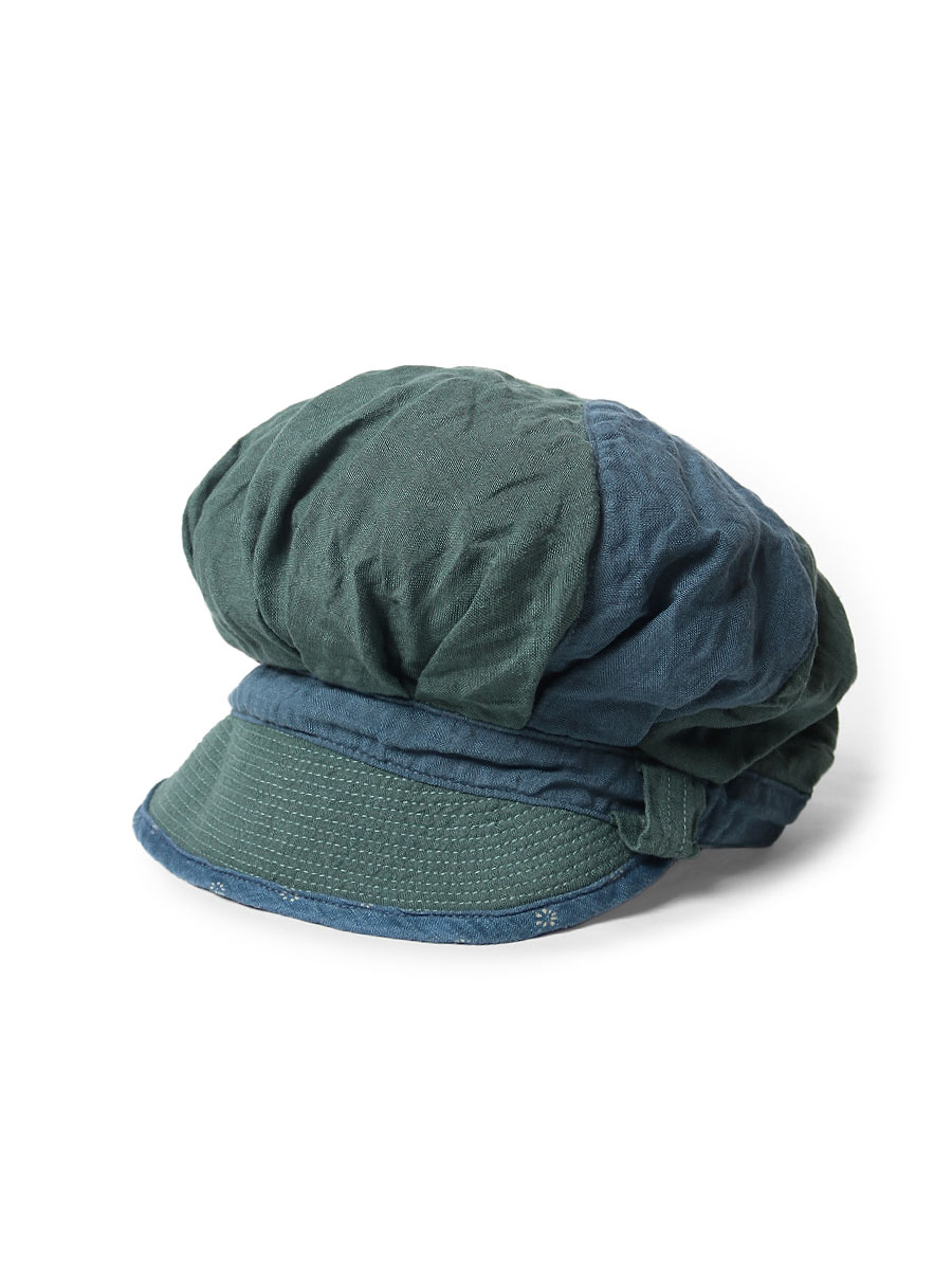 リネン 2TONE PIZZA HAT | KAPITAL