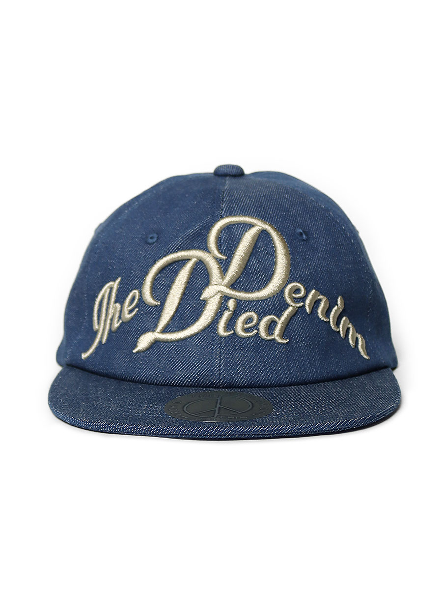 11.5ozデニム ベースボールCAP(The Denim Died刺繍)LOW | KAPITAL