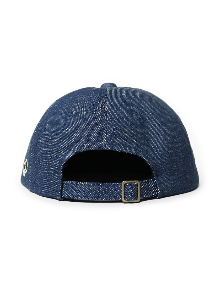 激安特価 Denim ベースボールCAP(The 11.5ozデニム Died刺繍)LOW KAPITAL | 帽子