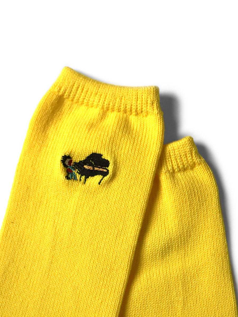 84本 ピアノ刺繍ソックス | KAPITAL
