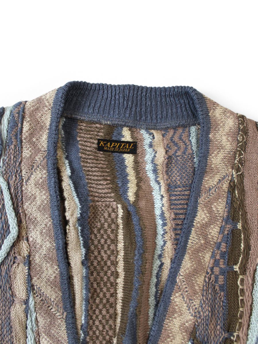 KAPITAL ベスト KAPITAL - KAPITAL キャピタル Nylon Keel Weaving Vest
