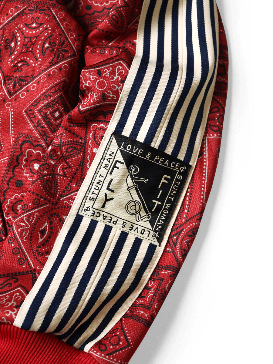 スムースジャージー COOKIEバンダナ柄 トラックJKT | KAPITAL