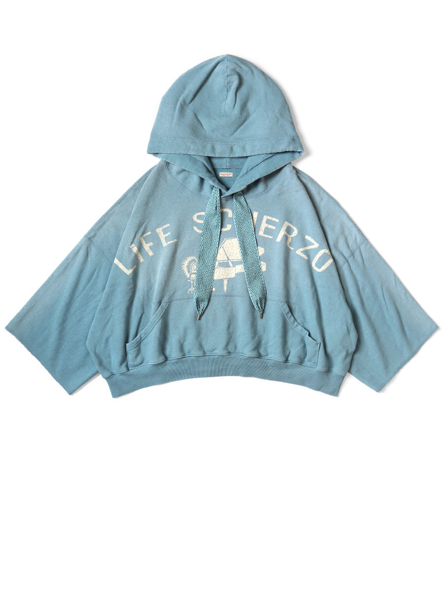 裏毛 デビルフードパーカー(LIFE SCHERZOpt) | KAPITAL