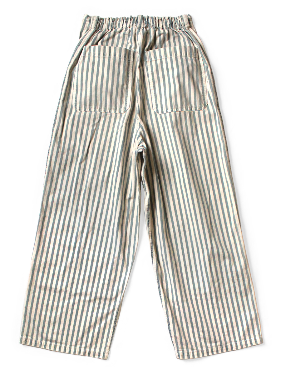 9ozフレンチヒッコリー Wニーイージーバギーパンツ | KAPITAL