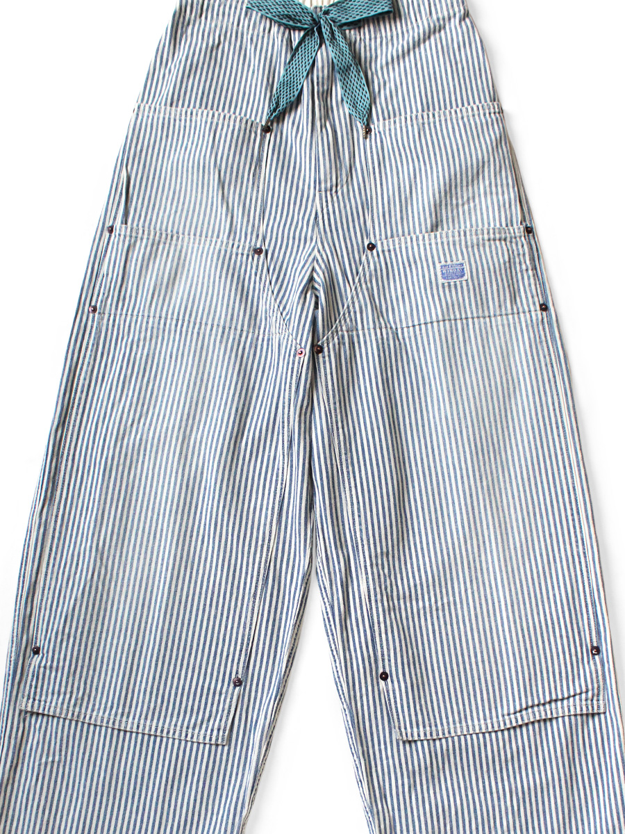 10ozヒッコリー Wニーイージーバギーパンツ | KAPITAL