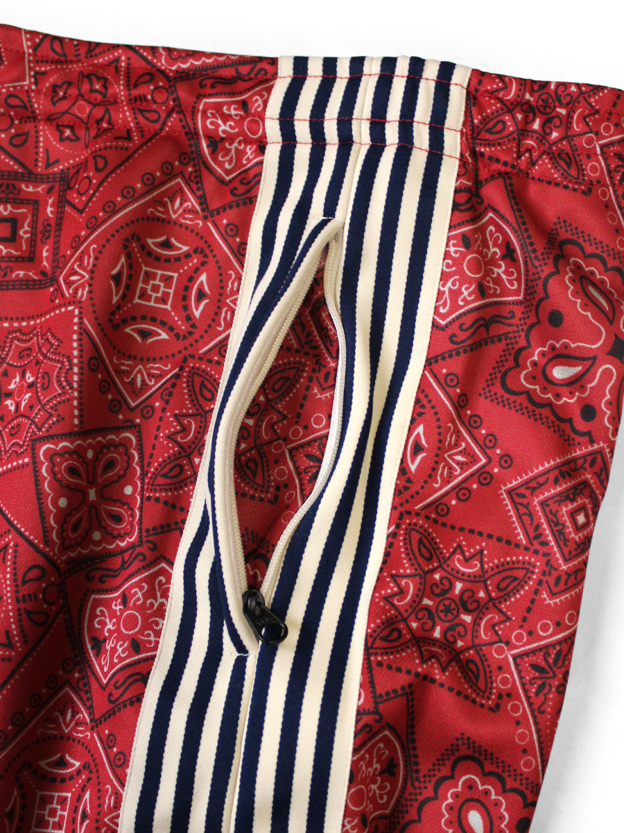 スムースジャージー COOKIEバンダナ柄 トラックパンツ | KAPITAL