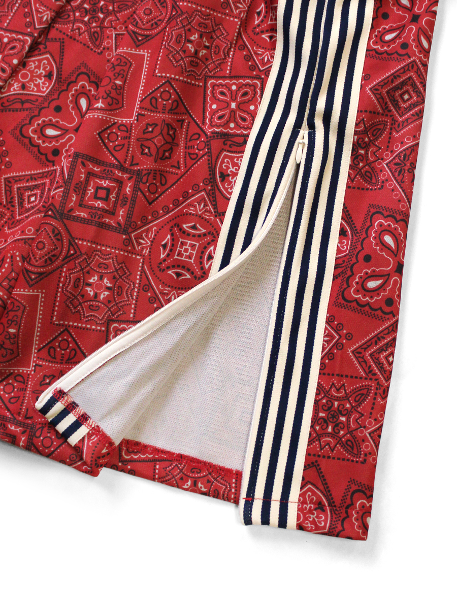 スムースジャージー COOKIEバンダナ柄 トラックパンツ | KAPITAL