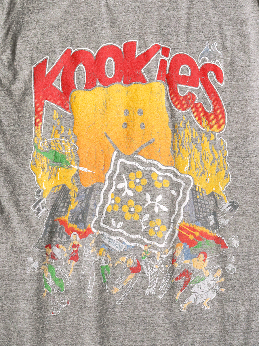 国内外ラッパーに超人気! KAPITAL Buster Peckish Bowy Tシャツ Kapital Unisex Non-Sleeve Big Tee, I-B Buster Peckish Bowy