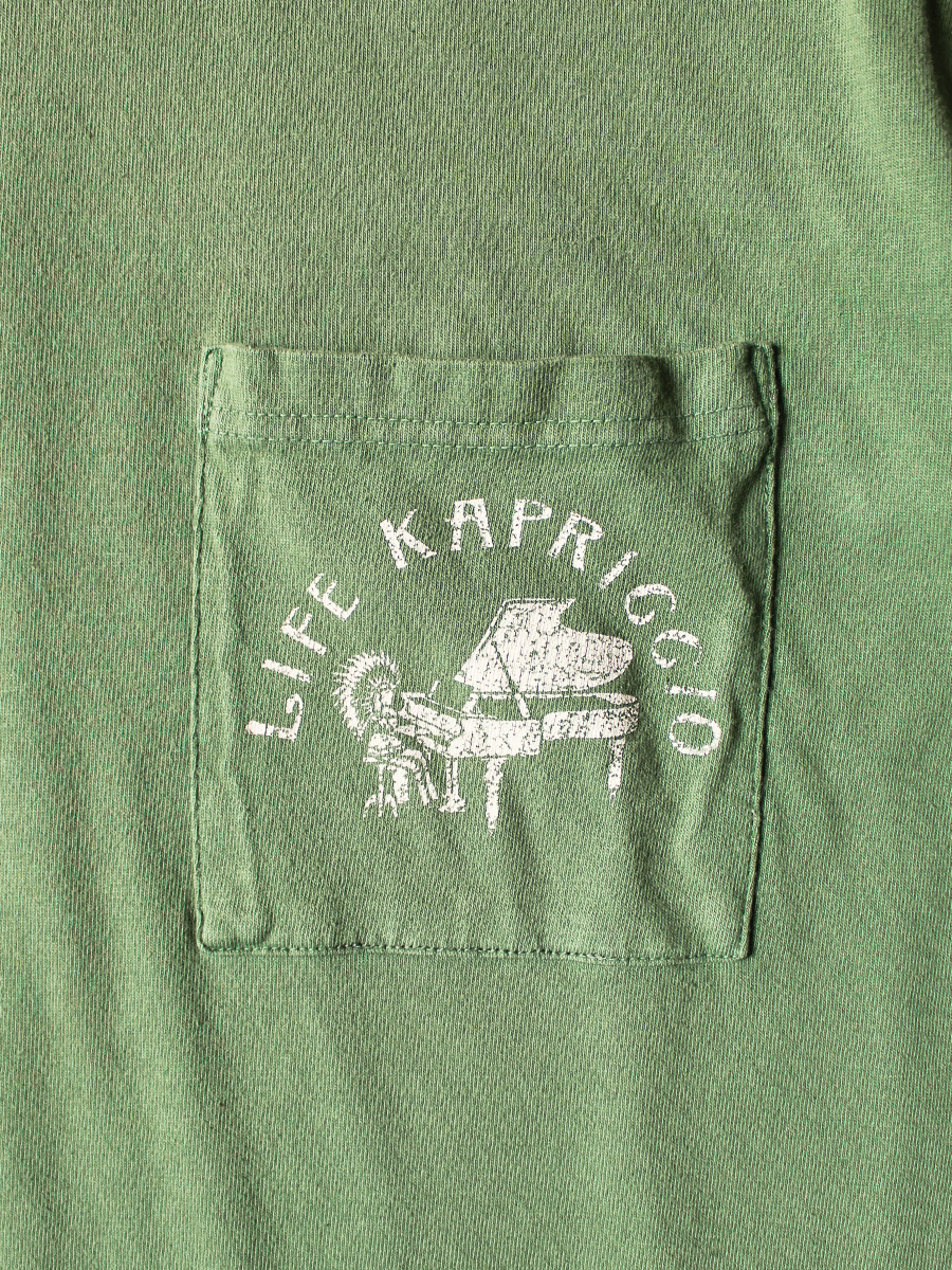 20/-天竺 クルーポケT(LIFE KAPRICCIOpt) | KAPITAL