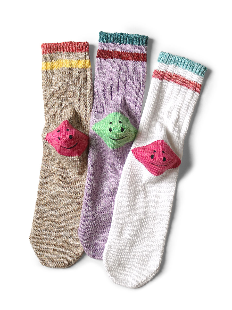 60本 IVY RAINBOWY HAPPY HEEL ホールドソックス | KAPITAL