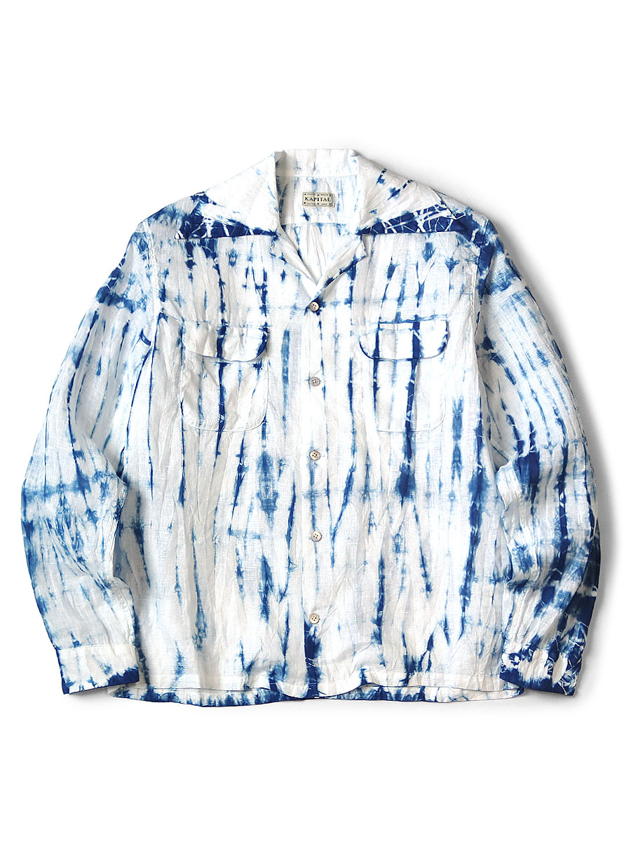 kapitalインディゴ染め七分袖スウェット 中古・古着通販】KAPITAL (キャピタル) DENIM MOTOCROSS BORN