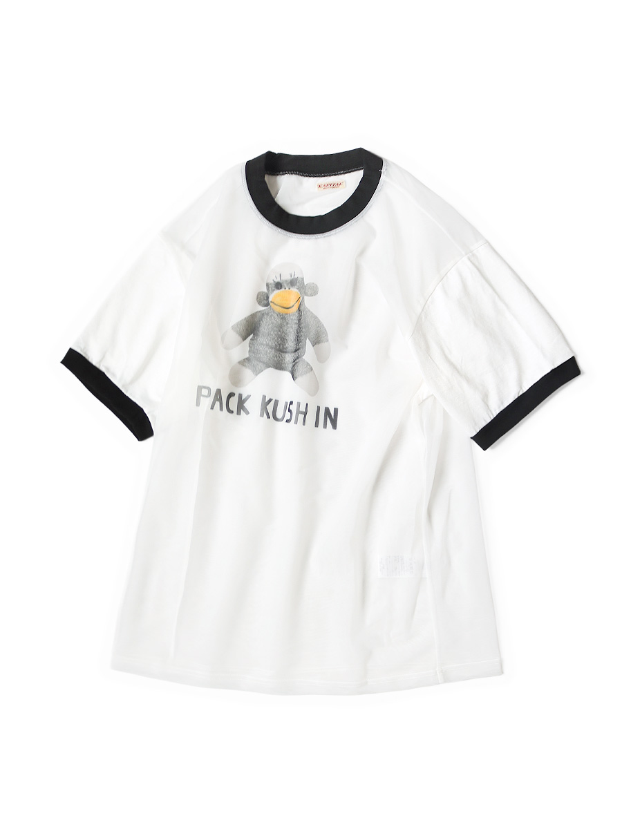 kapital インディゴ染　Tシャツ KAPITAL - KAPITAL キャピタル 春夏 インディゴ染め☆ ボロ