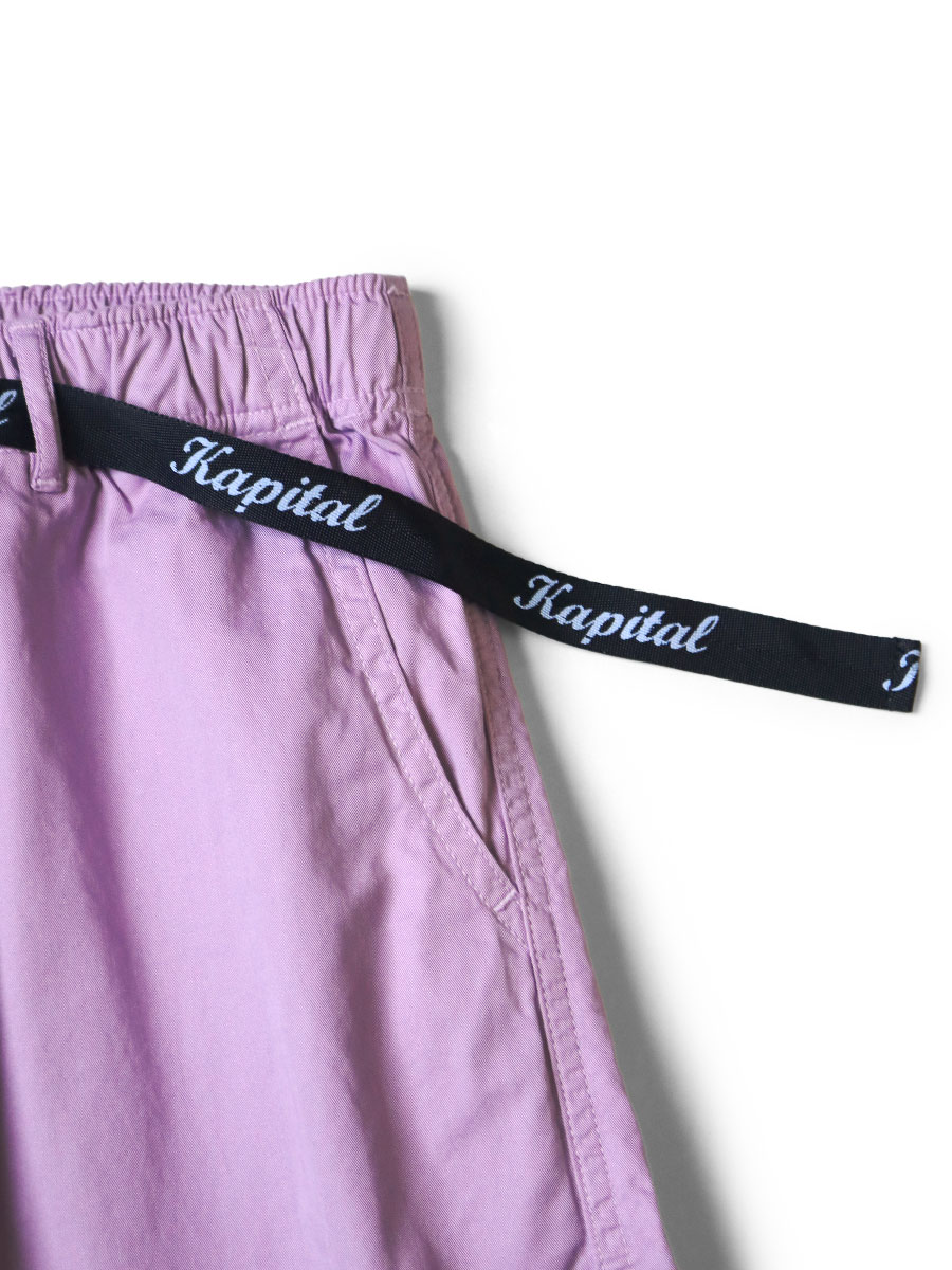 コーマバーバリー イージーショートパンツ | KAPITAL
