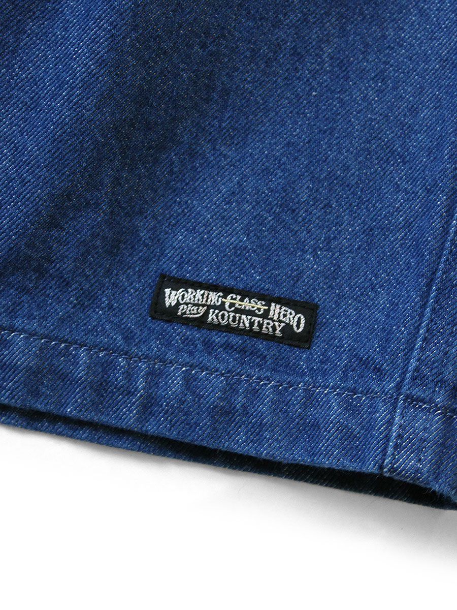KAPITAL ダメージ加工デニムショートパンツ サイズ2 Kapital Boro IVY ショートパンツ サイズ 2 - メルカリ