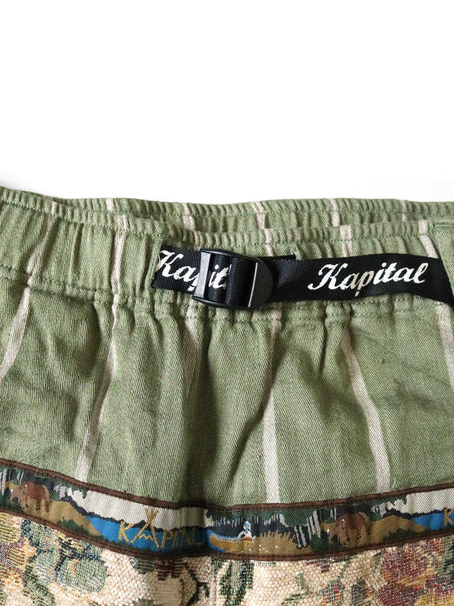 キャピタルkapital 超レア物　パッチワーク ショートパンツ パッチワーク ECO BAKA ショートパンツ 2025 | KAPITAL