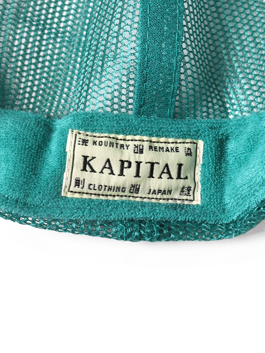 破格 早い者勝ち KAPITAL LIFE RICCIOトラックCAP LIFE KAPRICCIOpt トラックCAP | KAPITAL