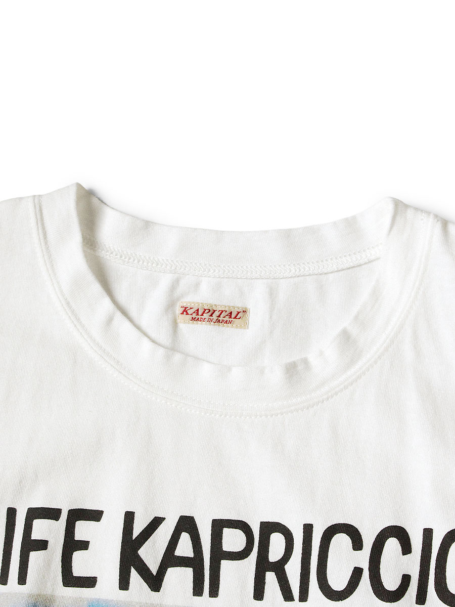 20/-天竺 ノースリーブBIG-T（LIFE KAPRICCIO ROAD SIGN