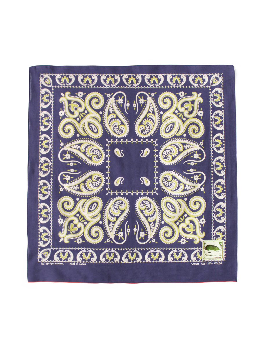 fastcolor セルビッチバンダナ(Samboペイズリー)20×20 | KAPITAL