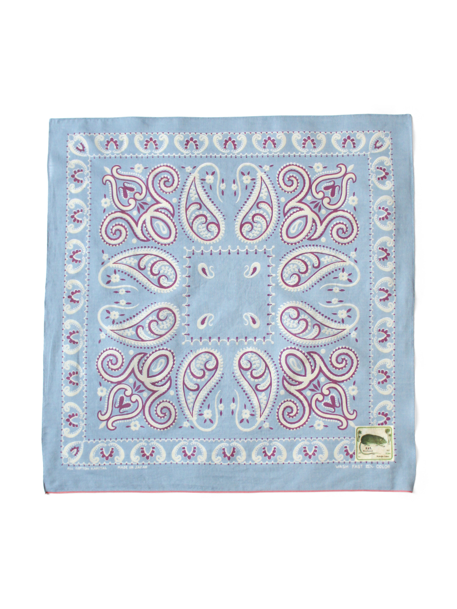 Kapital バンダナ　ブラック KAPITAL バンダナプリント ショルダーバッグ | ブラック