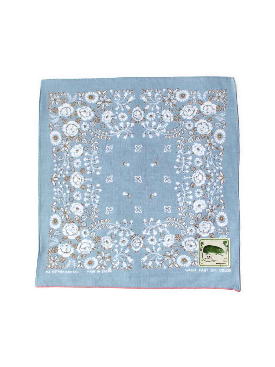 fastcolor セルビッチバンダナ(Churchill GARDEN)15×15 | KAPITAL