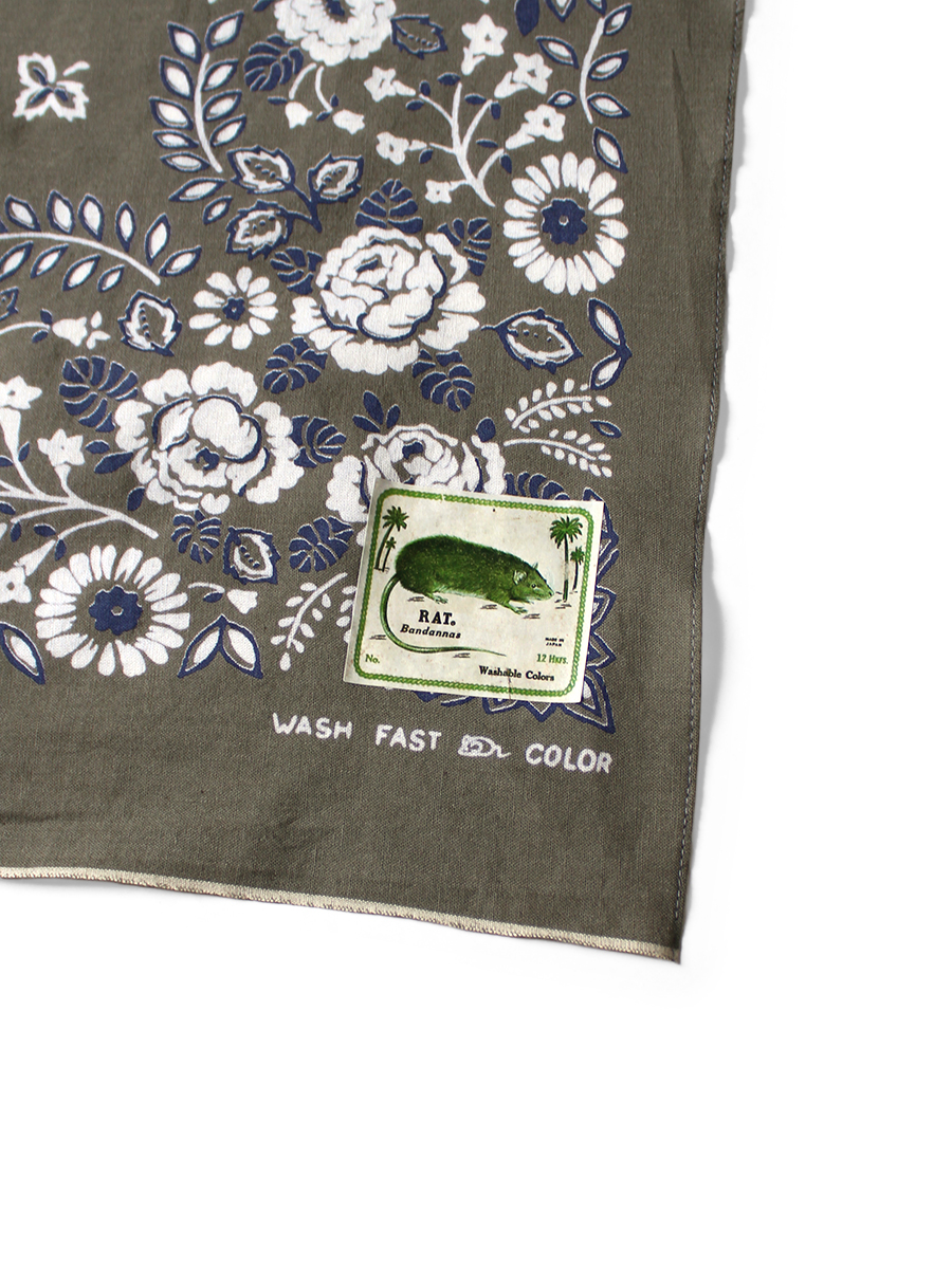 fastcolor セルビッチバンダナ(Churchill GARDEN)30×30 | KAPITAL