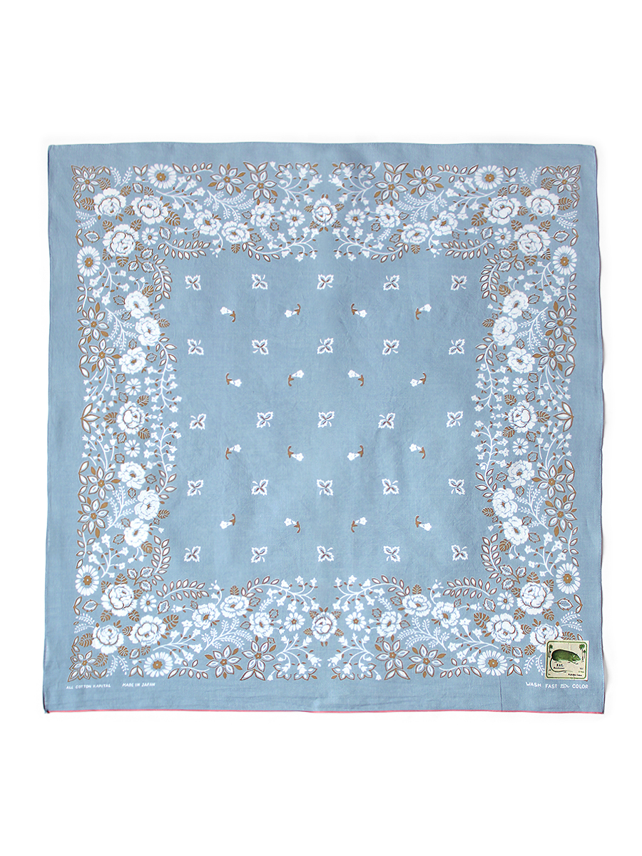 fastcolor セルビッチバンダナ(Churchill GARDEN)30×30 | KAPITAL