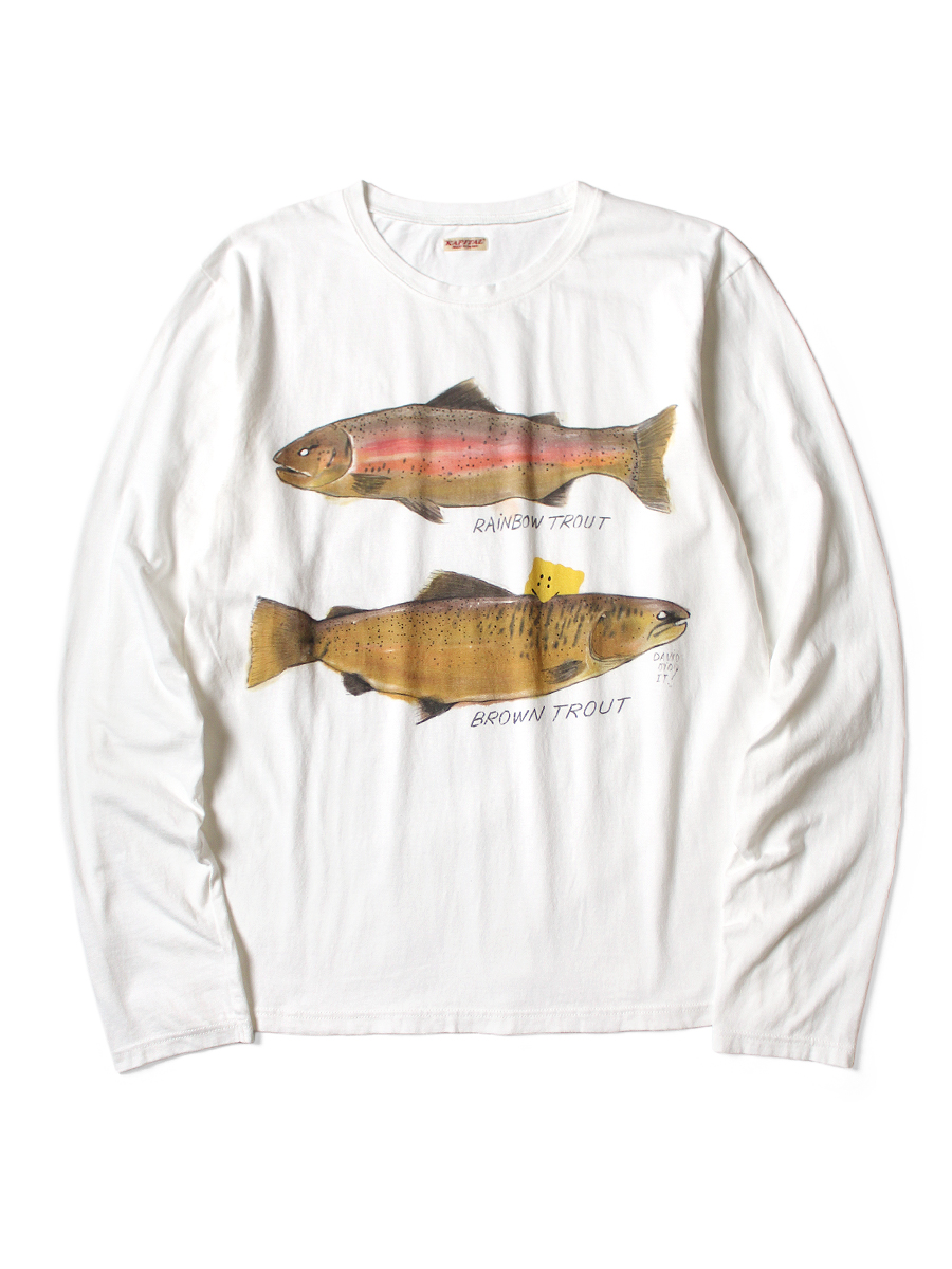 KAPITAL 天竺　刺繍入り長袖ポロシャツ KAPITAL 天竺 刺繍入り長袖ポロシャツ