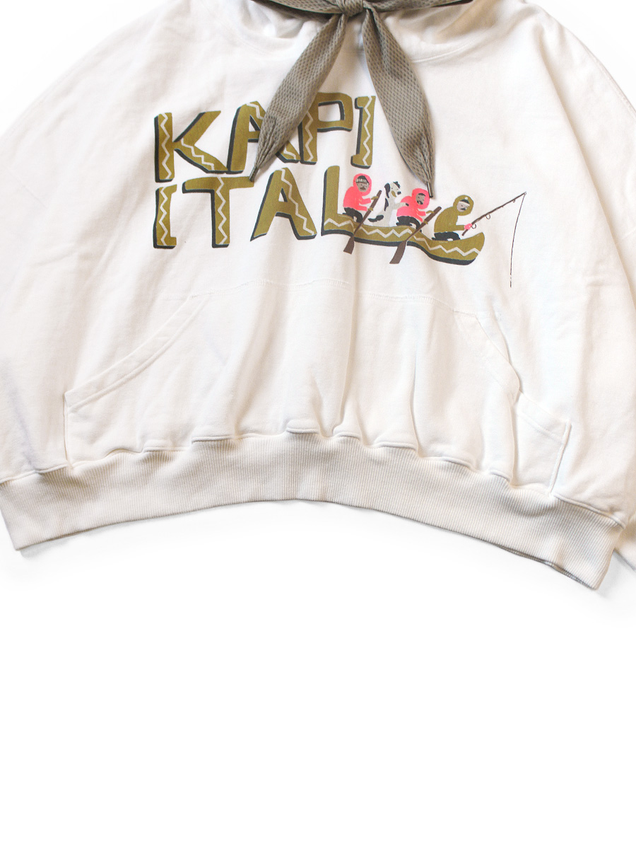裏毛 デビルフードパーカー(カヌーKAPITALpt) | KAPITAL