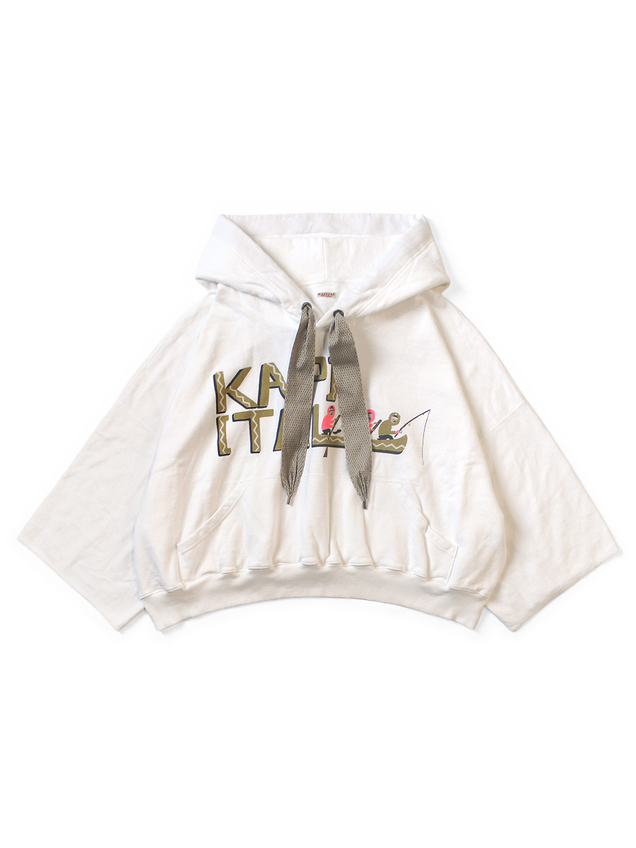 裏毛 デビルフードパーカー(カヌーKAPITALpt) | KAPITAL