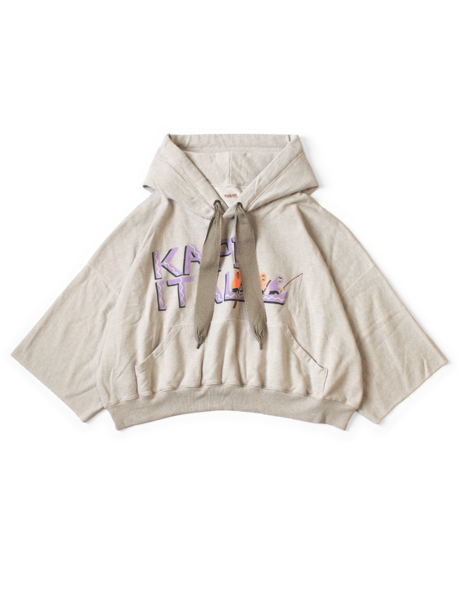TOP裏毛 デビルフードパーカー(カヌーKAPITALpt) | KAPITAL
