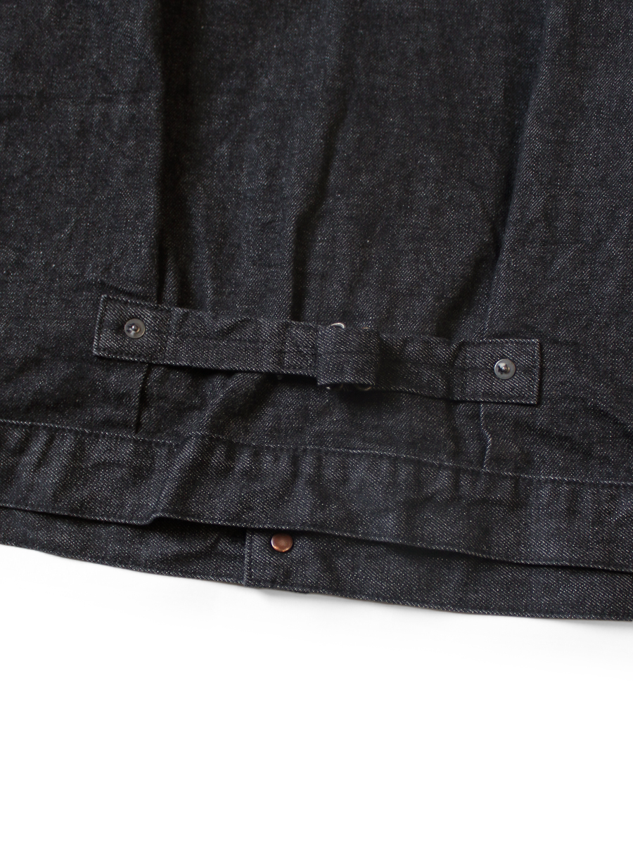 14ozブラックデニム 1ST JKT | KAPITAL