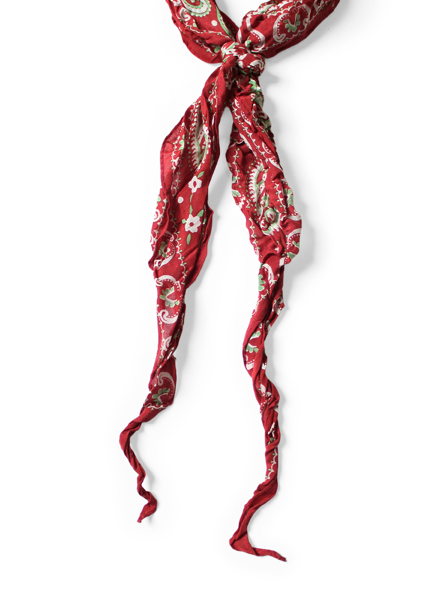 ワッシャーシルク ネッカチーフ(Samboペイズリー) | KAPITAL