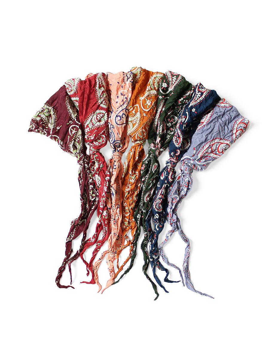 ワッシャーシルク ネッカチーフ(Samboペイズリー) | KAPITAL