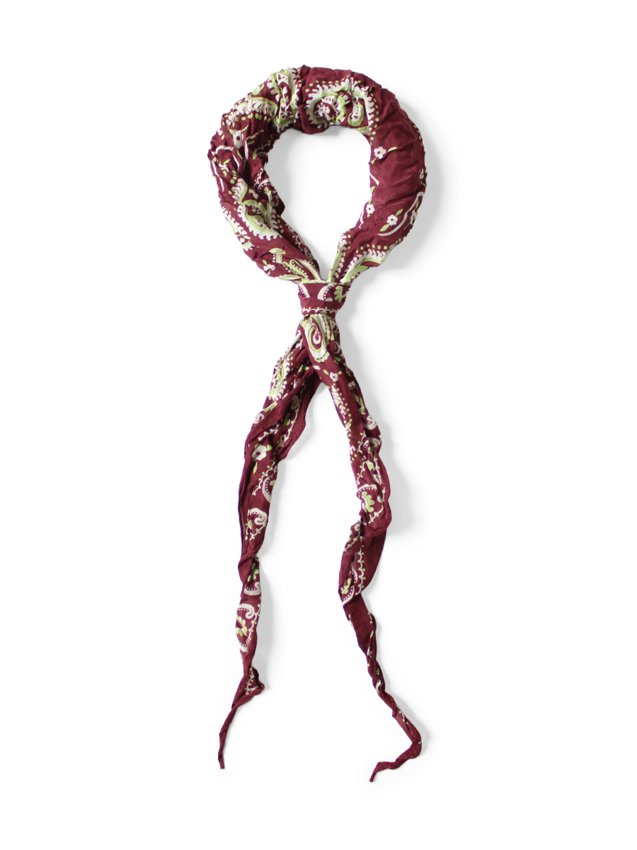 ワッシャーシルク ネッカチーフ(Samboペイズリー) | KAPITAL