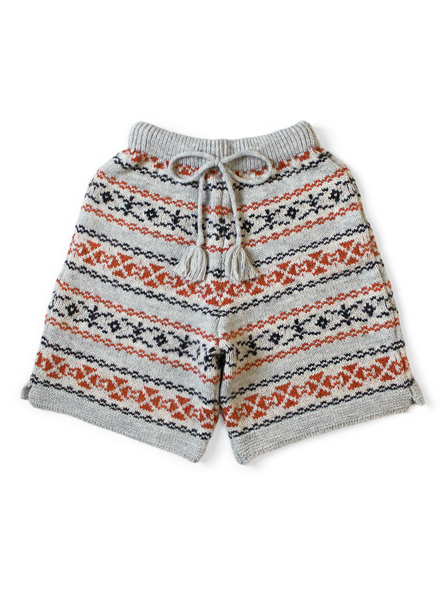 3G ウール Yellowknifeフェアアイル ショートパンツ | KAPITAL