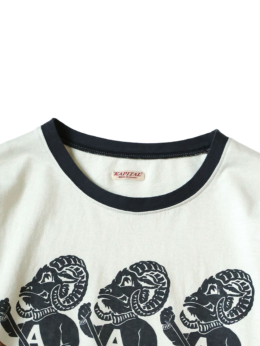 バイシクルさま専用 KAPITAL IDG 天竺 ベッツィロスpt HUGE-T KAPITAL] 18.5/-天竺HUGE-T（ペナントZEPHYROS） - TAKE FIVE | テイク