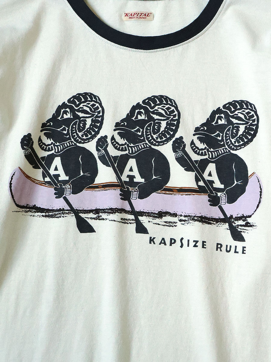 20/-天竺 クルーロンT（`A`SHEEPpt） | KAPITAL