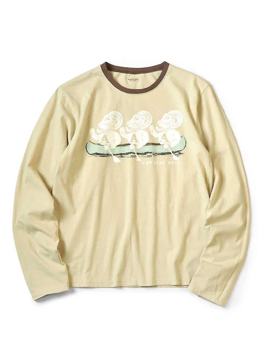 20/-天竺 クルーロンT（`A`SHEEPpt） | KAPITAL