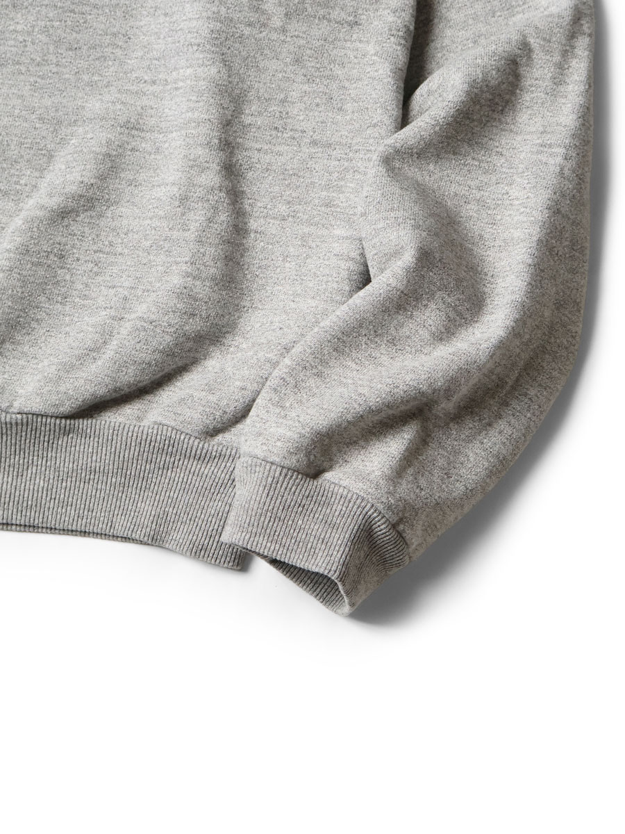KAPITAL スウェット レーヨン混 シルバー TOP裏毛 クルースウェット(`P`BULLDOGpt) | KAPITAL