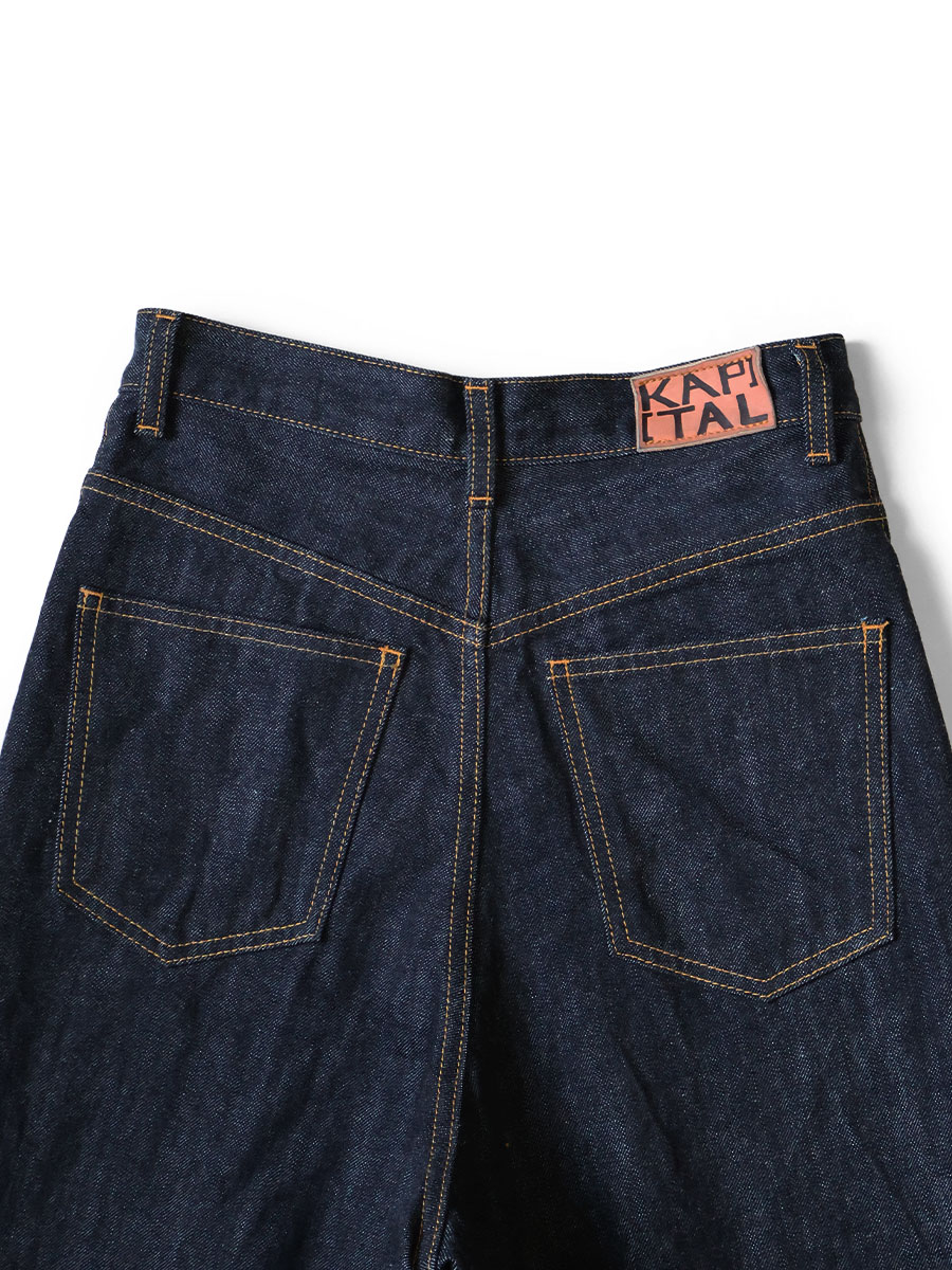 14ozデニム 5P SKITTLEバギーパンツ | KAPITAL