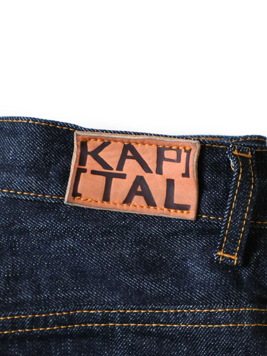 14ozデニム 5P SKITTLEバギーパンツ | KAPITAL