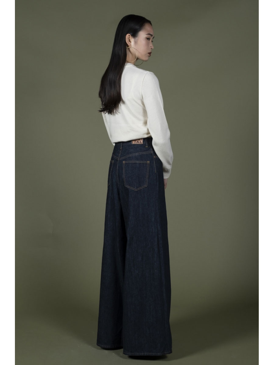 14ozデニム 5P SKITTLEバギーパンツ | KAPITAL